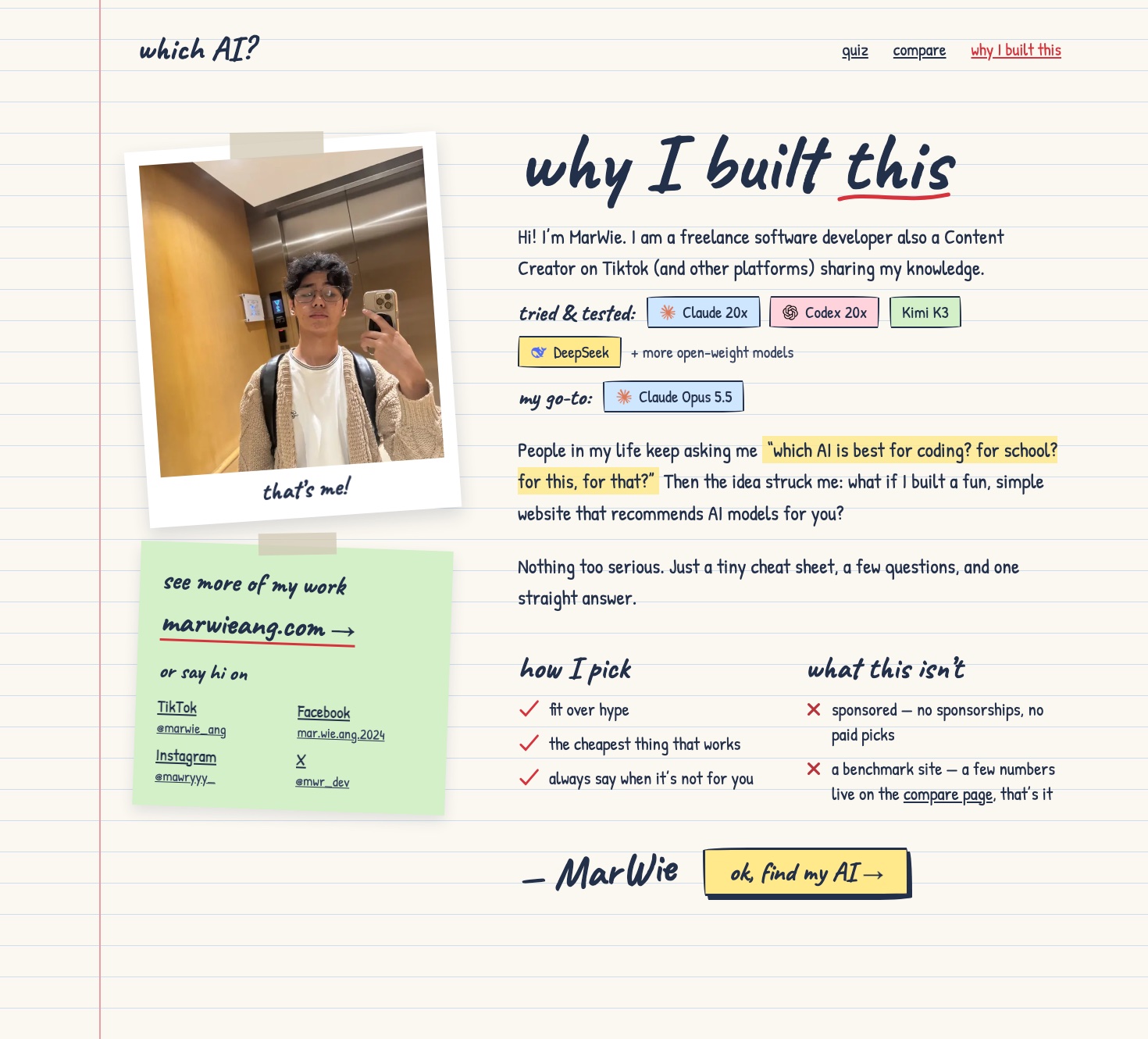 Which AI? screenshot